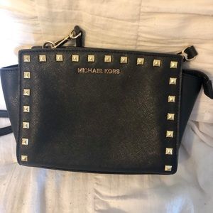 Michael Kors studded satchel